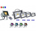 PROJECTEUR LED RGB - 10 W 20 W 30 W 50 W - IP65