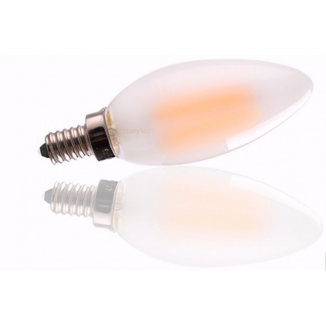 AMPOULE LED CHANDELLE E14 - 6W  - FROSTLY - DIMMABLE